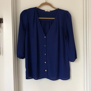 Small Blue Blouse